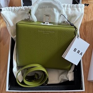 Kendrick Trunk | Evergreen Leather w/ Silver Hardware